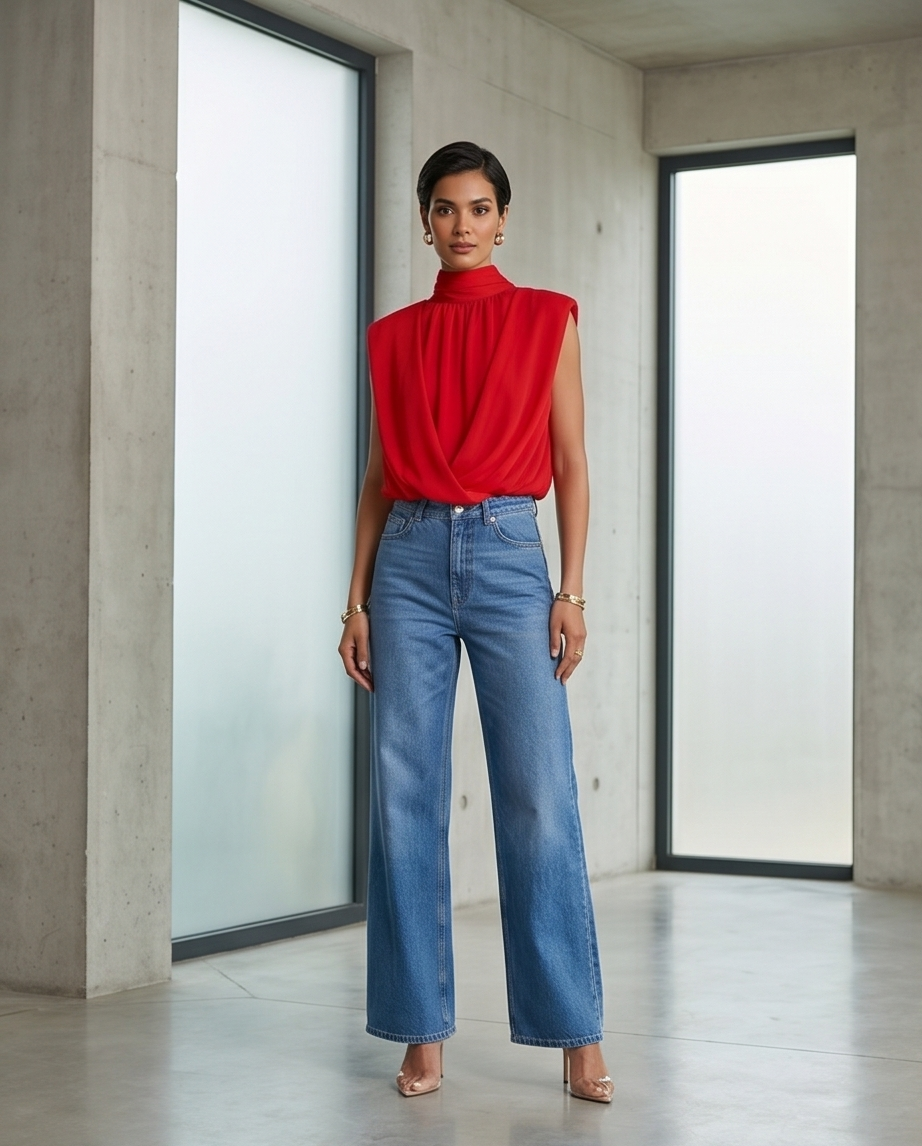 Blusa elegante