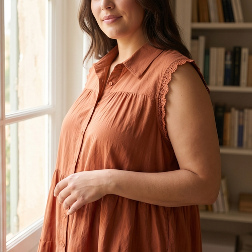 Blusa a vestir ATÉ XXL