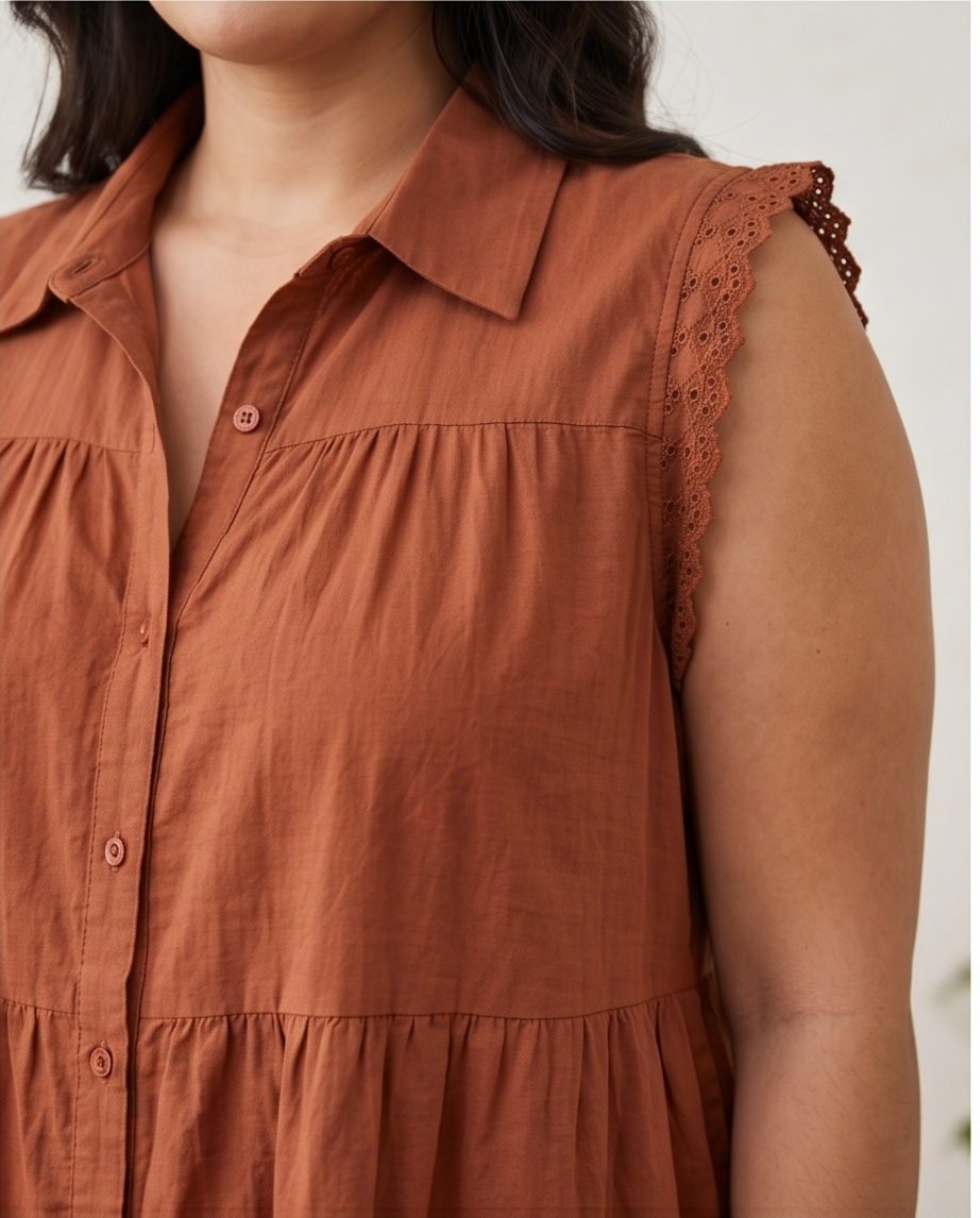 Blusa a vestir ATÉ XXL