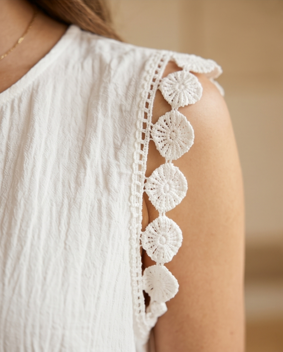 Blusa a vestir até ao L